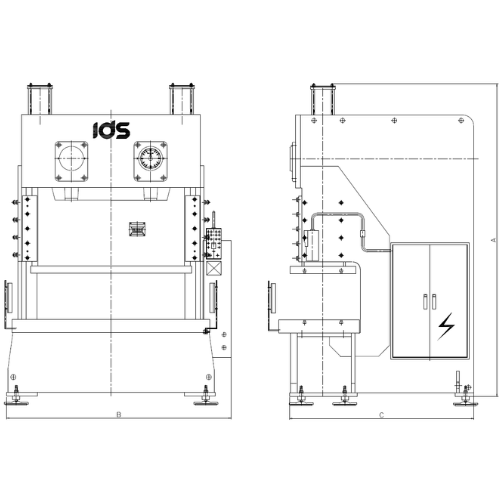 khung máy dập IDS dòng ICD