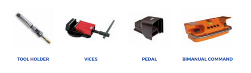 phụ kiện đi kèm trong máy khoan bàn erlo group sh series 