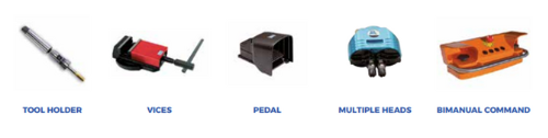 phụ kiện đi kèm trong máy taro bàn erlo group she series 