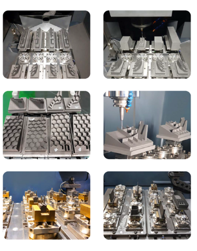 các mẫu gia công thực tế 