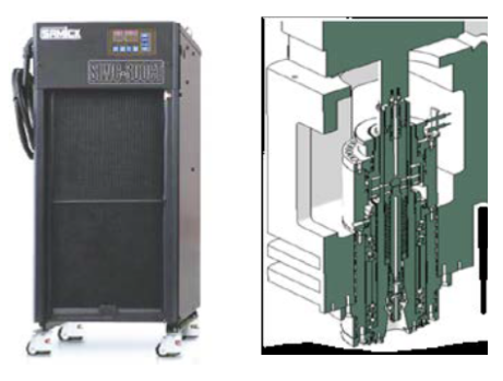 hệ thống làm mát đầu trục chính